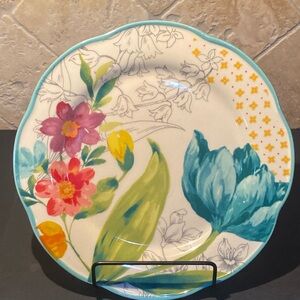 Pioneer Woman Blooming Bouquet - 8-1/2" Salad Plate NWT